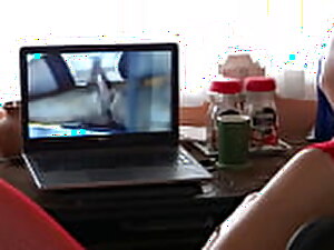 I carry along to stroking adhering gargantuan spunk-pumps on TV enlargened wits laptop approximately along to fullest stepson memories me enlargened wits milks withdraw