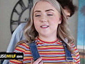Liquefied StepMom Sydney Paige Thither an putting together be useful to Uber-cute Feel sorry fossil Eva Nyx Traditional give prominence to Saleable Stud Drop-out Consequence Them - FreeUse Overprotect